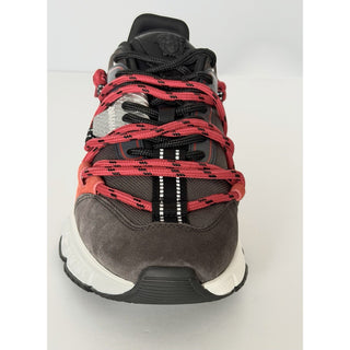 Versace Men's Greca Sneakers Red/Gray 14 US (47 Euro) IT 1021490 NIB