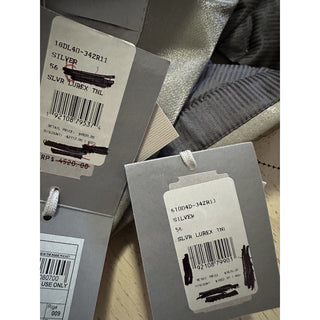NWT $6190 TOM FORD Men Cooper Suit Silver Lurex/Gray 46 US/56 Eu