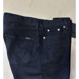 NWT $790 Saint Laurent Men High Rise Jeans Short Pants Black 33 ( Measured 36 )