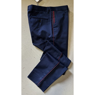 Gucci Men’s Wool Dress Pants Navy 46 Eu ( Measured 32 ) New