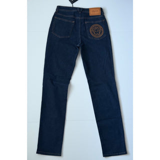 Versace Women’s Stone Wash Denim Stretch Blue Jeans Size 26 US 1018685 NWT $700