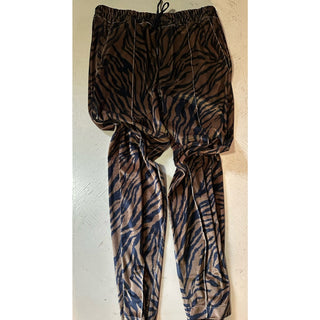 New $1590 TOM FORD Men Drawstring Track Pants Black/Brown Size 54 Eu/38 Italy