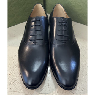 NIB Gucci Men’s Leather Oxford Shoes Black 13.5 US/13 UK 719741