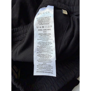 Gucci Men’s Cargo Cotton Jersey Sweatpants Black Size 3XL Italy 752189 NWT $1650
