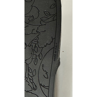 Versace Gold Medusa Head Slides Sandals Black 10 US (40 Eu) IT NIB $450 1004190