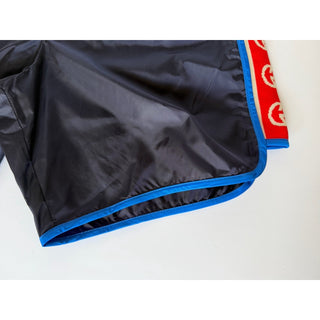 Gucci Men's Boxer Blue Nylon Swim Shorts 28 US (44 Euro) Italy 577800