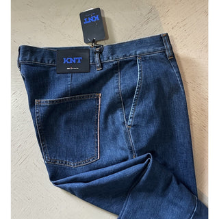 NWT KNT BY Kiton Men Cotton Five-Pocket Jeans Pants Blue 36/52
