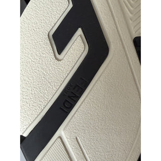 Fendi Flow Sneakers Gray/Yellow/White 11 US (10 Fendi) 7E1689 Italy NIB $1190
