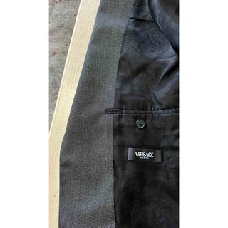 Versace Wool Gray Sport Coat Jacket Size 50 US (60 Euro) Italy 1018841 NWT $2620