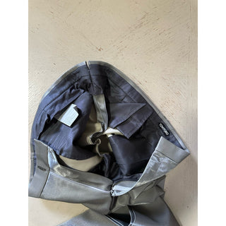 NWT $6190 TOM FORD Men Cooper Suit Silver Lurex/Gray 46 US/56 Eu