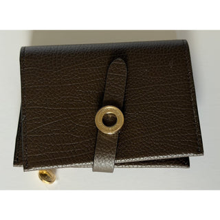 Burberry Edie Bifold Ebony Brown Wallet 8113144 Made in Italy NWT $595