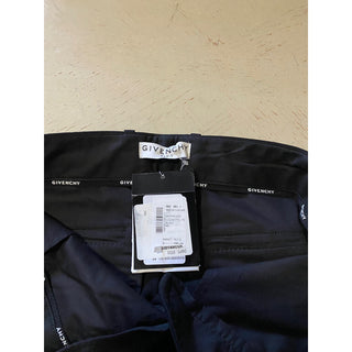 New $990 Givenchy Women Wool Cigarette Pants Black 8 US/40 It Italy