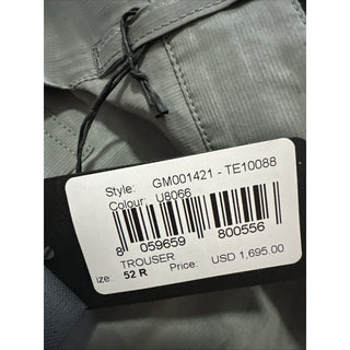 NWT $1695 Giorgio Armani Men Linen/Viscose Pants sage gray 36 US/52 Eu