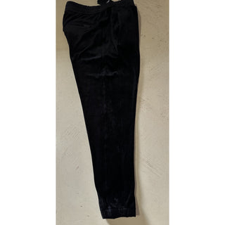 Saint Laurent Men Velvet Drawstring Jogging Sweatpants Pants Black L NWT $1190