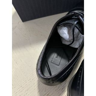 ZEGNA Derby Dress Shoes Black 10 US/43 Eu Italy New $890