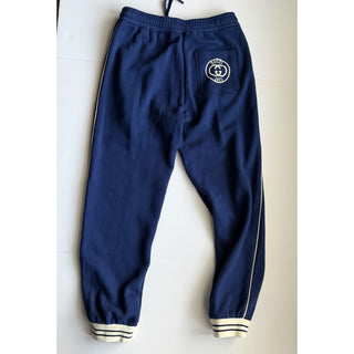 Gucci Interlocking G 1921 Jogger Pants Blue Men XL 756654 XJFV7 NWT