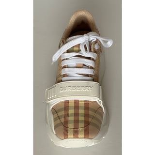 Burberry Women’s Teacup IP Check Sneakers 8 US (38 Euro) Italy 8112440 NIB $850