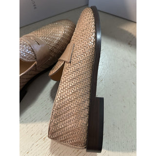 NIB $1600 Brunello Cucinelli Men’s Leather Loafers Shoes Taupe 9 US/42 Eu