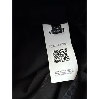 Versace Men's Chain Medusa Print Black Activewear Pants XL 1023099 NWT $1200