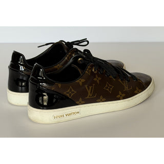 Louis Vuitton Women’s Monogram Frontrow Brown Sneakers Size 8.5 US (38.5 Eu) IT