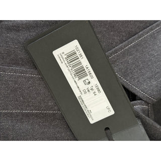 Versace Embroidered Long Sleeve Shirt Charcoal 44 US (54 Eu) 1021351 NWT $1700