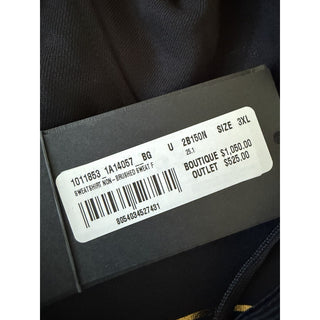 Versace Medusa Logo Hoodie Black Gold Men 3XL 1011853 1A14057 NWT $1050
