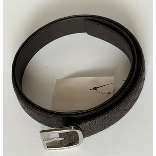 Gucci Men’s Microguccissima Soft Leather Belt Brown 110/44 510309 Italy NWT