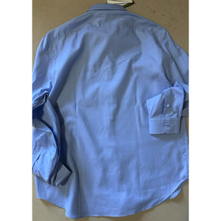 Gucci Men’s Boxy Dress Shirt Sky Blue 39/15.5 Italy 703396 NWT $850
