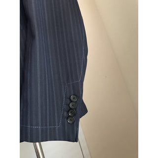 New $2100 Salvatore Ferragamo Sport Coat Blazer DK Blue 40R US ( 50R Eur ) Italy