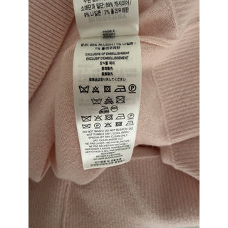 Burberry Moira Cashmere Turtleneck Sweater Soft Pink Small 8091231 NWT $1250