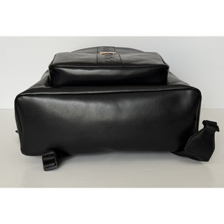 Versace Greca Embossed Leather Black Backpack Made in Italy 1020735NWT $1925