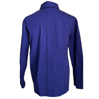 Saint Laurent Men Shirt Overshirt Jacket Encre/Blue Size 42/XL New $850 Italy