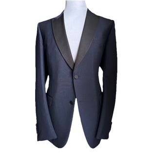 NWT $4800 Gucci Men’s Tuxedo Suit Blue Size 46R US/56R Eu Italy