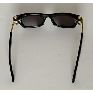 Bottega Veneta Unisex Bolt Squared Sunglasses Black BV1308S Made in Japan NIB