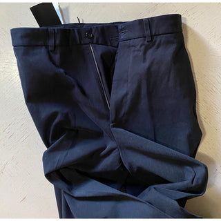 NWT $1150 Gucci Men’s Cotton Pants Color Navy Size 28 US Italy