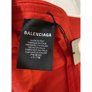 NWT Balenciaga Mens Truker Hat Red Size L Italy