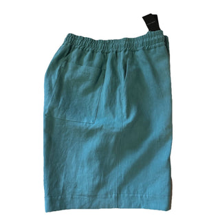 Giorgio Armani Men Linen Drawstring Bermuda Short Pants Green 40/56 NWT $875