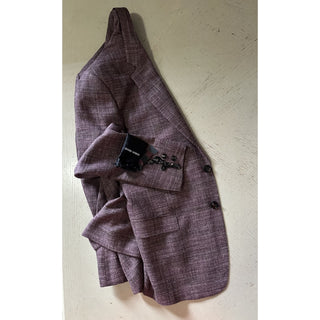 Giorgio Armani Men Sport Coat Jacket Blazer Burgundy 44R US/54R Eu NWT $2895