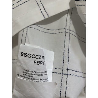 NWT $925 Giorgio Armani Mens Crewneck Shirt While 45/18 Italy
