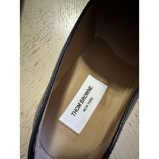 NIB $1190 Thom Browne Men Leather Tassel Loafers Black 7.5 US/40.5 EU Italy