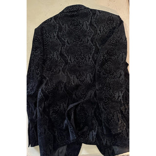 NWT $7250 TOM FORD Men Velvet Sport Coat Jacket Blazer Black 46 US/56 Eu Swit