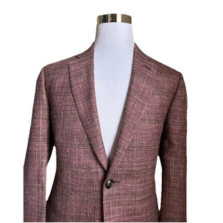 Giorgio Armani Men Sport Coat Jacket Blazer Burgundy 44R US/54R Eu NWT $2895