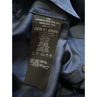 Giorgio Armani Men Dress Shirt Navy Size 42/16.5 New $1295 Italy