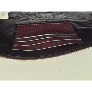 Versace Medusa Head Grainy Calf Leather Belt Bag Burgundy 1002884 IT NWT $1100