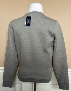 Polo Ralph Lauren Polo Embossed Fleece Sweatshirt Gray M NWT $138