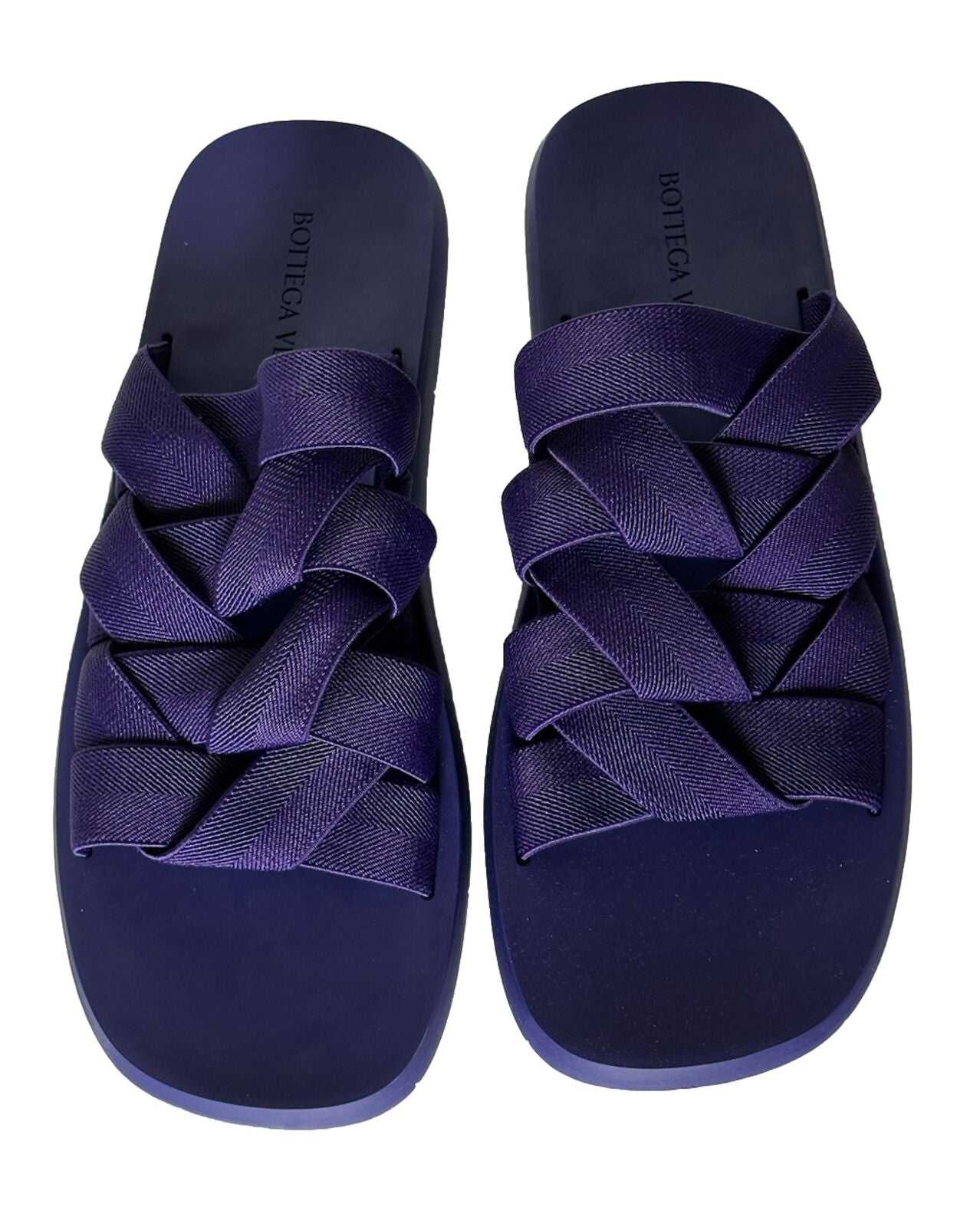 Bottega Veneta Intrecciato Starfish Purple Sandals 11 US (44) 651402 IT NIB $850