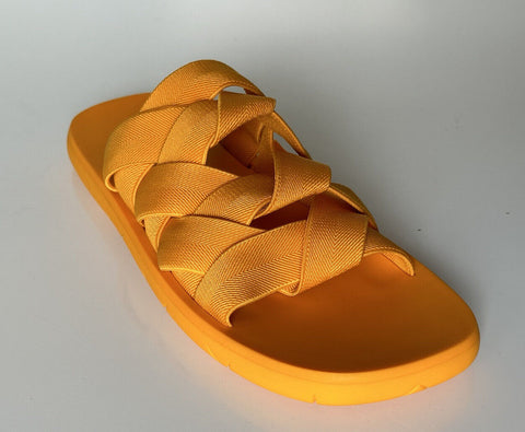 Bottega Veneta Intrecciato Starfish Tangerine Sandals 8 US (41) 651402 NWT $850