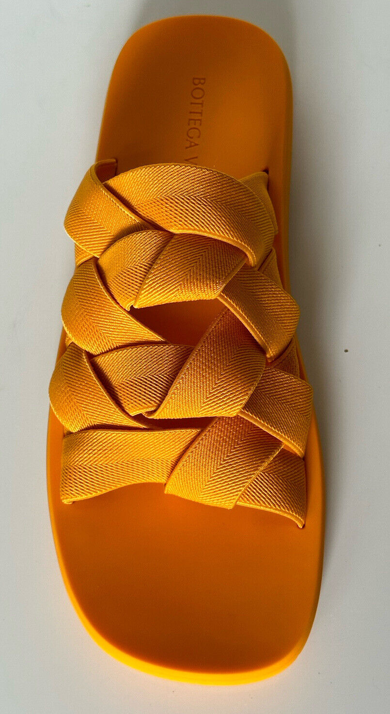 Bottega Veneta Intrecciato Starfish Tangerine Sandals 8 US (41) 651402 NWT $850