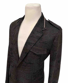 NWT $1995 Emporio Armani Camouflage Wool Blazer Jacket  52 EU Italy U1G350