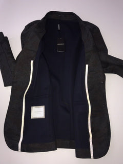 NWT $1995 Emporio Armani Camouflage Wool Blazer Jacket  52 EU Italy U1G350